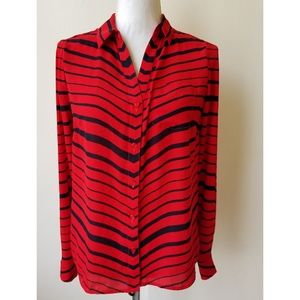 The limited Red and Black Striped Shirt